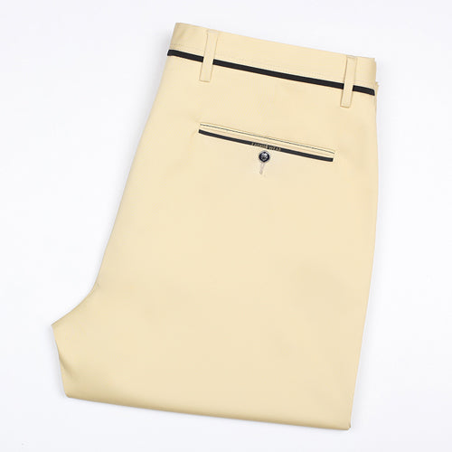 Khaki Stretch Pants