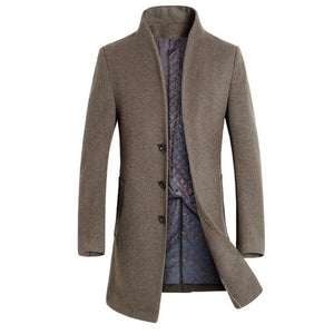 Mandarin Collar Coat