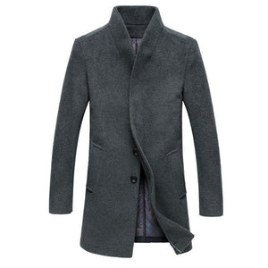 Mandarin Collar Coat