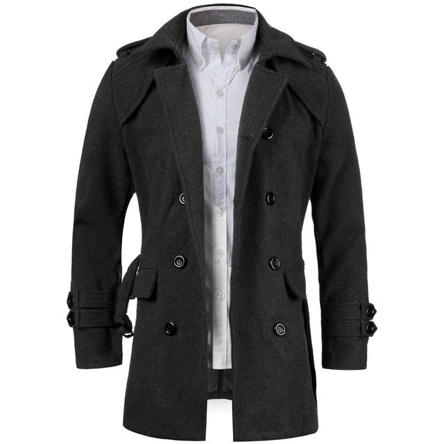 Double Breasted Trench Jacket