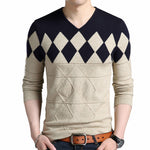 Cashmere Argyle Sweater