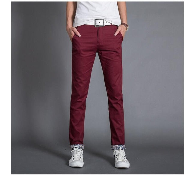 Slim Fit Trousers